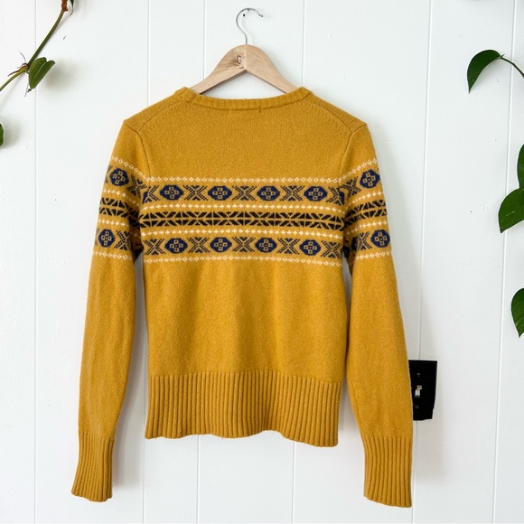 JW Anderson x Uniqlo Wool Fair Isle Sweater Size Medium - Picture 3 of 7